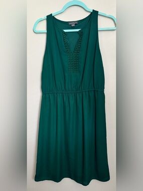 ⭐️Market & Spruce Emerald Green Dress with Braided Trim
